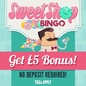 Deposit 5 Bingo Sites - Sweet Shop Bingo