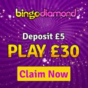 Deposit 5 Bingo Sites - Bingo Diamond