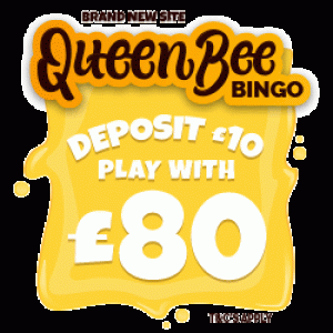 No Wagering Bingo Sites - Queen Bee Bingo