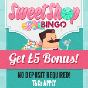 Deposit 5 Bingo Site - Sweet Shop Bingo