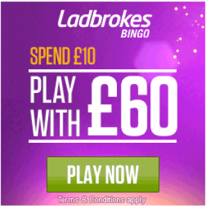 Ladbrokes Bingo - PayPal Bingo