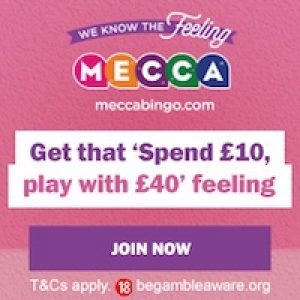 Paysafecard Bingo Site - Mecca Bingo