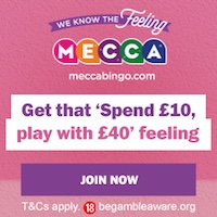 Paysafecard Ukash – Mecca Bingo