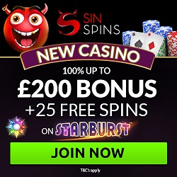Review of Latest Casino Sin Spins – 96% Payout Rate