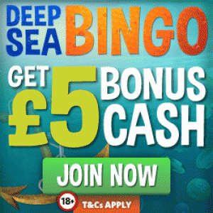 No Deposit Bingo - Deep Sea