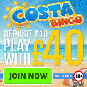 No Deposit Bingo Sites - Costa Bingo